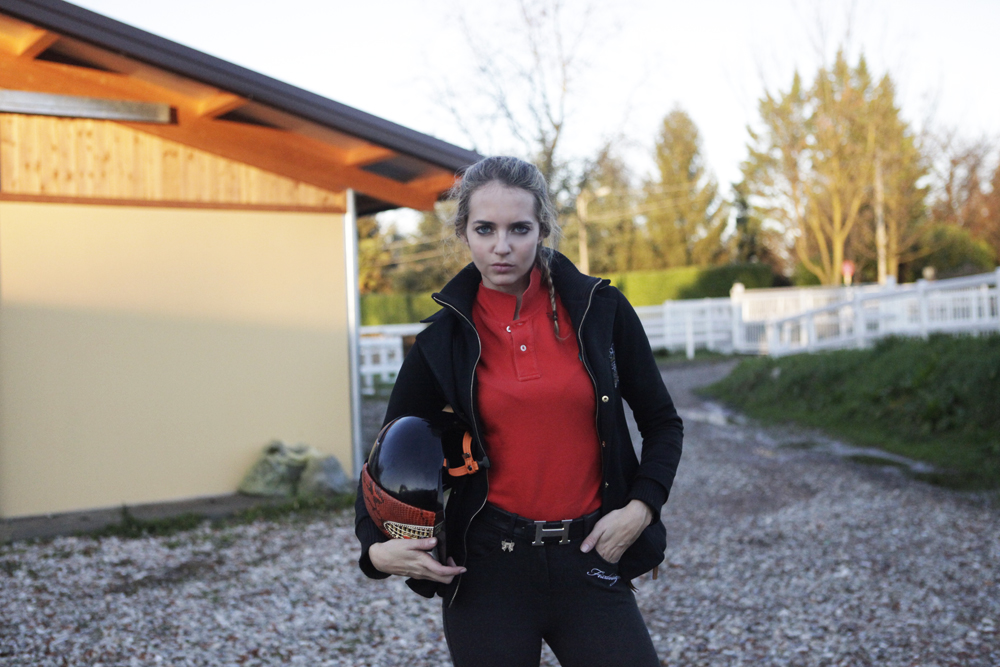 outfit equestre inverno