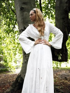 ralph lauren white dress