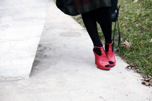 red shoes high heels givenchy
