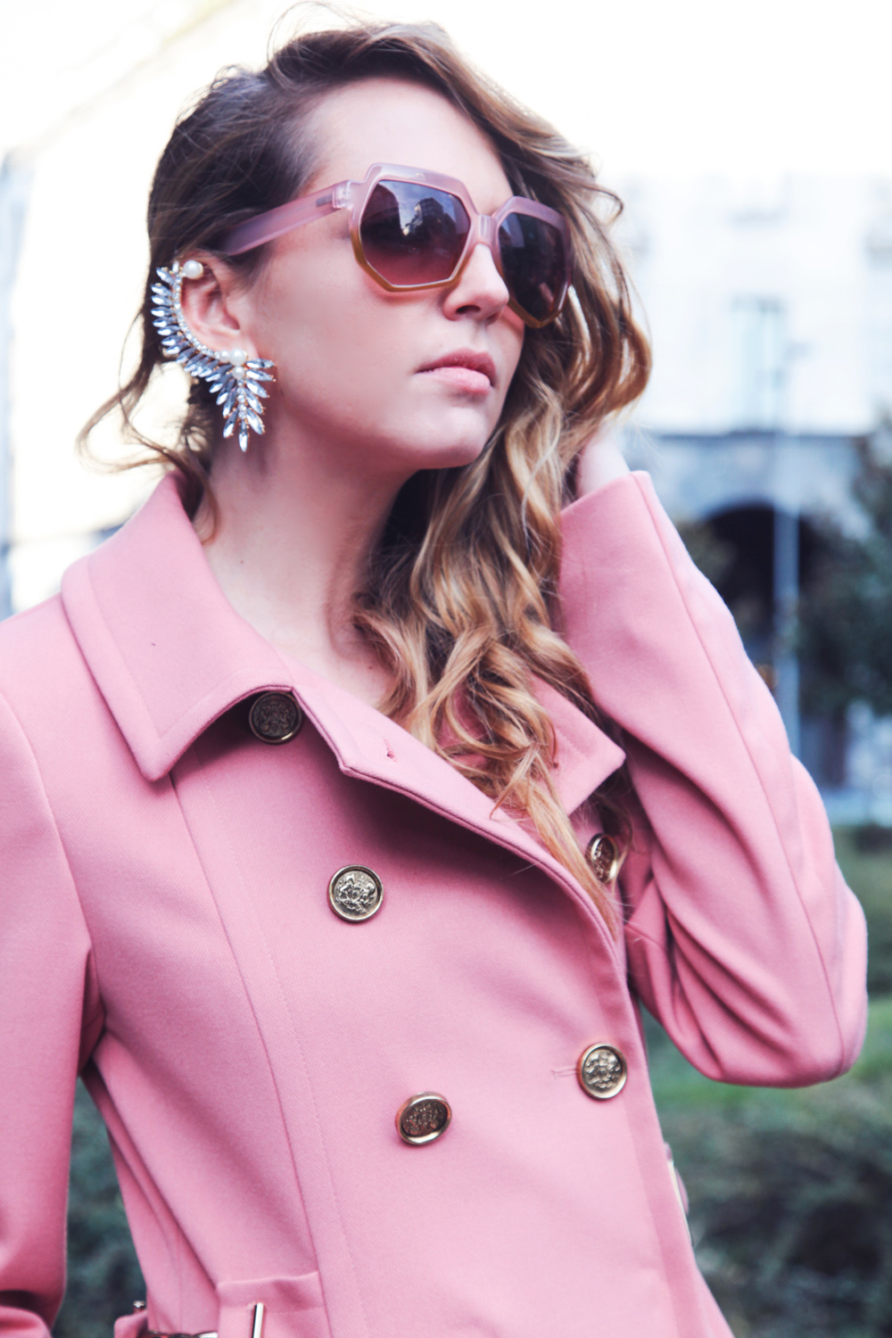 pink sunglasses mar by marc jacobs