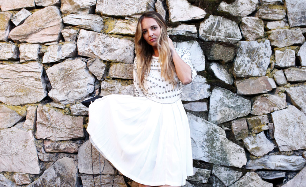 white asos summer dress 2015