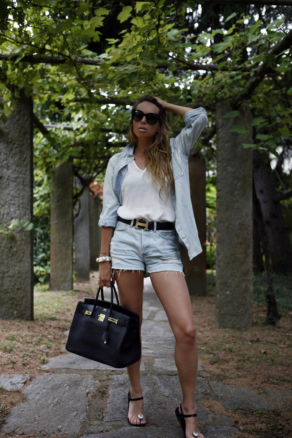 summer 2015 how to wear a denim total look