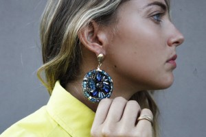 blu earring