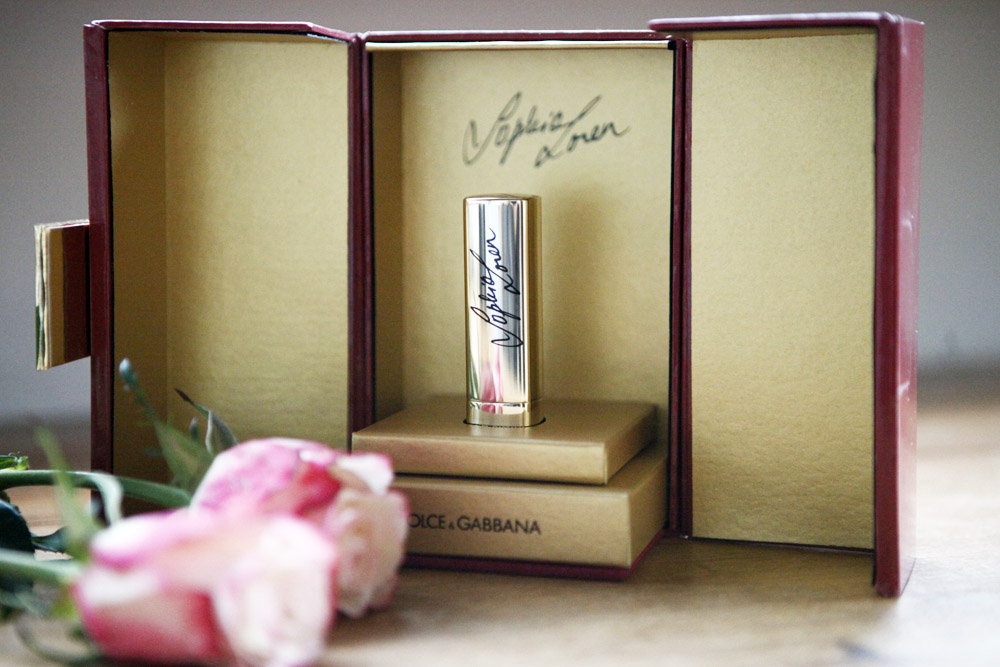 Il Rossetto di Dolce Gabbana per Sofia Loren