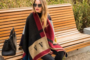 how to style a poncho