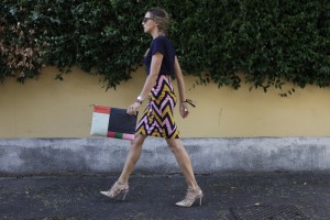 how to style a zig zag skirt